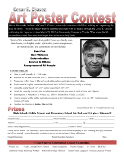 Cesar Chavez Celebrating Legacy Committee