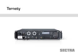 Ternety - Sectra Communications