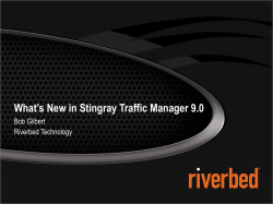 Stingray Traffic Manager - Brocade Community Forums