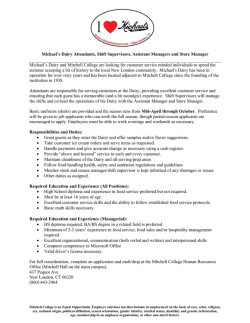 Dir LIS Post - Mitchell College