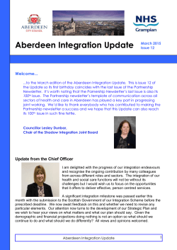 March - Community Planning Aberdeen