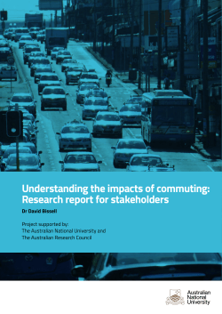 Understanding the impacts of commuting
