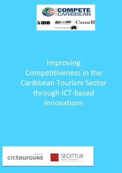 Improving Competitiveness in the Caribbean Tourism Sector