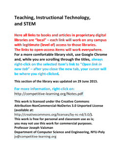 Teaching, Instructional Technology, and STEM