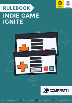 Rulebook - Indie Game Ignite