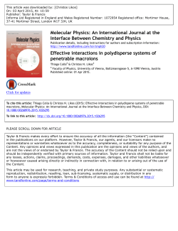 Effective interactions in polydisperse systems of penetrable macroions