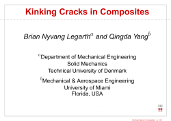 Kinking Cracks in Composites