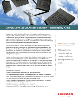 CompuCom Cloud Access Solution
