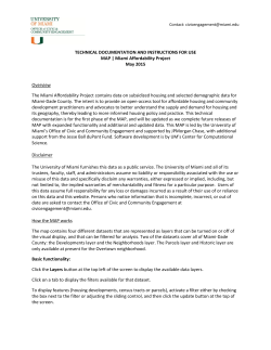 About - University of Miami