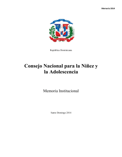 Consejo Nacional para la NiÃ±ez y la Adolescencia