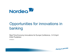 Poutiainen Opportunities for innovations in banking[1].pptx