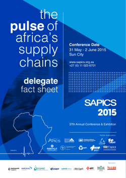 the pulse of africa`s supply chains