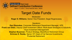 Target Date Funds