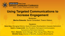 Presentation - P&I Conferences & Webinars