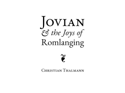 Jovian and the Joys of Romlanging