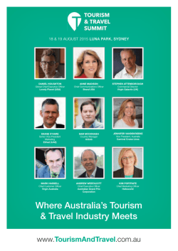 Where Australia`s Tourism & Travel Industry Meets