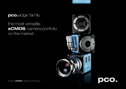 pco.edge family the most versatile sCMOS
