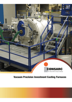 Vacuum Precision Investment Casting Furnaces