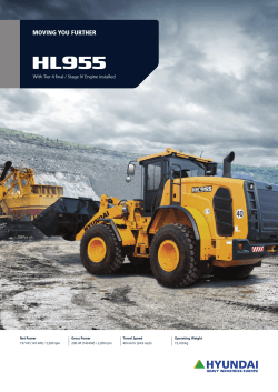 HL955_brochure [EN].indd - Hyundai Construction Equipment