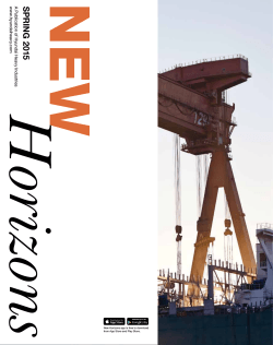 the Spring 2015 issue - Hyundai Construction Equipment
