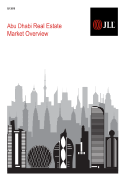Abu Dhabi Real Estate Market Overview