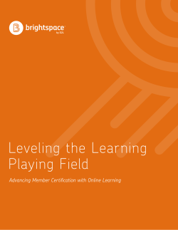 Leveling the Learning Playing Field