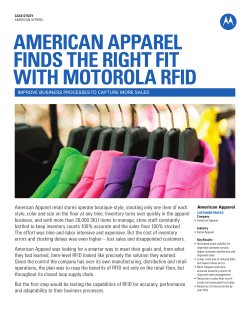 american apparel finds the right fit with motorola rfid