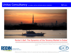Renter`s Ball: The Dynamics of the Tenancy Market in