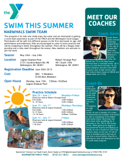 Summer Swim Team Flyer - Wilmington Family YMCA