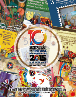 workshop en artes aplicadas - Convencion Internacional de Pintura