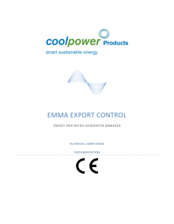 EMMA EXPORT CONTROL - Cool Power Products