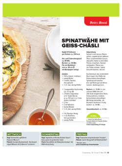 PDF-Rezept SpinatwÃ¤he mit Geiss-ChÃ¤sli