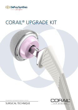CORAIL Upgrade Kit Surgical Technique