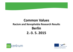 Common Values Berlin 2.