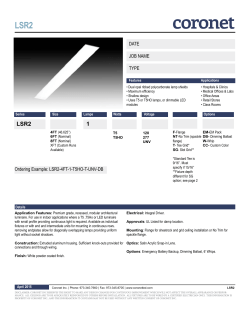 pdf - Coronet Lighting