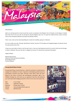 as pdf file - Tourism Malaysia Official Corporate Website