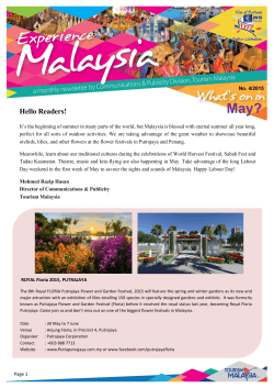 as pdf file - Tourism Malaysia Official Corporate Website
