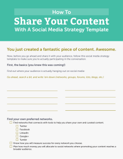 Share Your Content