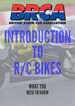 Introduction-to-RC-Bikes - Cotswold Model Car Club