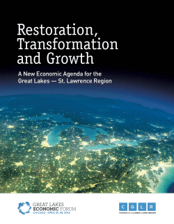 Restoration, Transformation and Growth