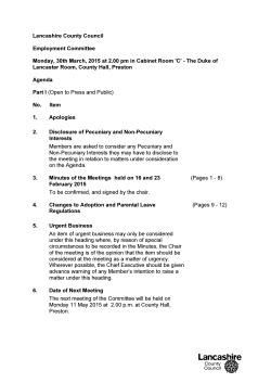 Agenda reports pack PDF 156 KB - Council