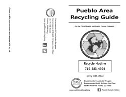 Spring 2015 Recycle Guide