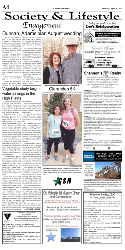 Engagement - County Star-News