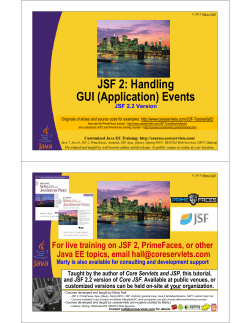 Handling GUI (Application) Events - Courses on Java