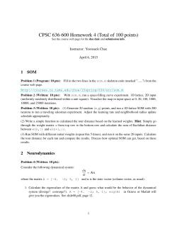 CPSC 636-600 Homework 4 (Total of 100 points)