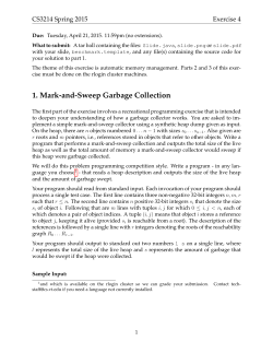 1. Mark-and-Sweep Garbage Collection