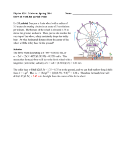Sample Midterm I Key