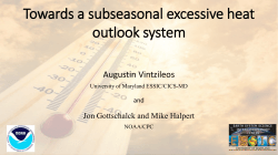 Towards a Subseasonal Excessive Heat Outlook System