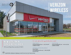 verizon wireless - Capital Pacific