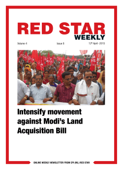 Red Star Weekly Issue # 8